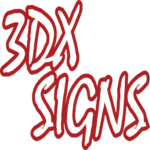 3DX Signs Logo