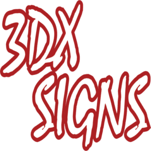 3DX Signs Logo