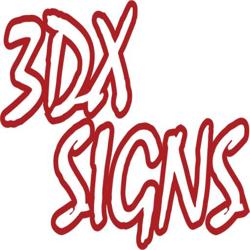 3DX Signs Logo